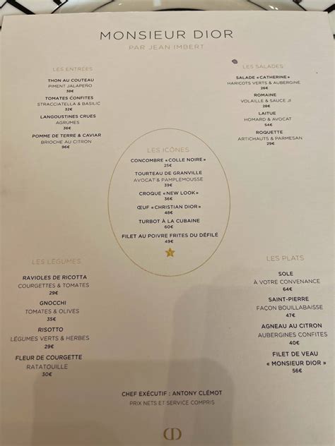 dior restaurant paris reservation|dior restaurant menu.